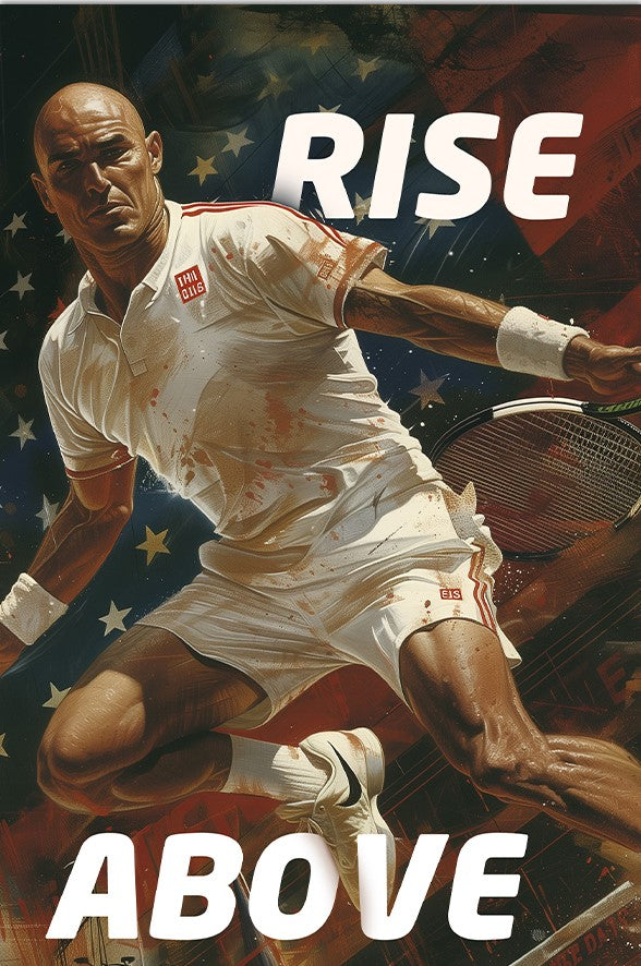 Sports Posters: Dynamic Sports and Athletes Illustrated Posters