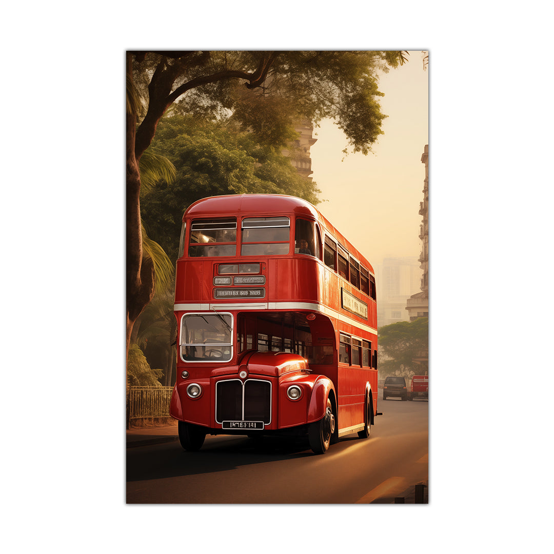 Vintage Vibes: Mumbai's Iconic Double Decker