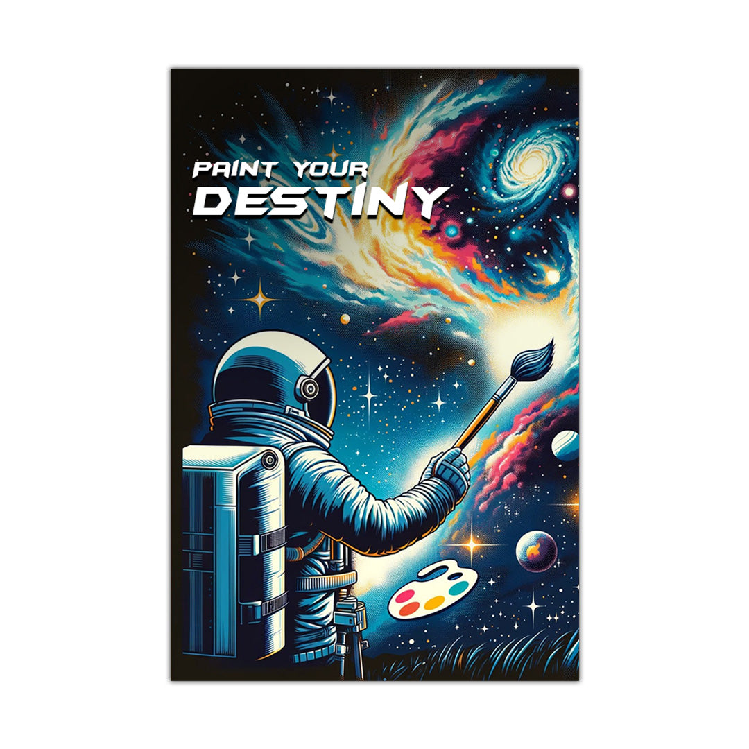 Galactic Artisan - Paint Your Destiny Canvas Print