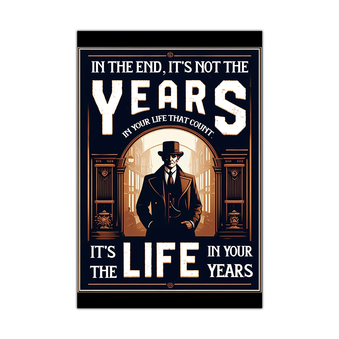 Timeless Wisdom - The Essence of Life Canvas Poster