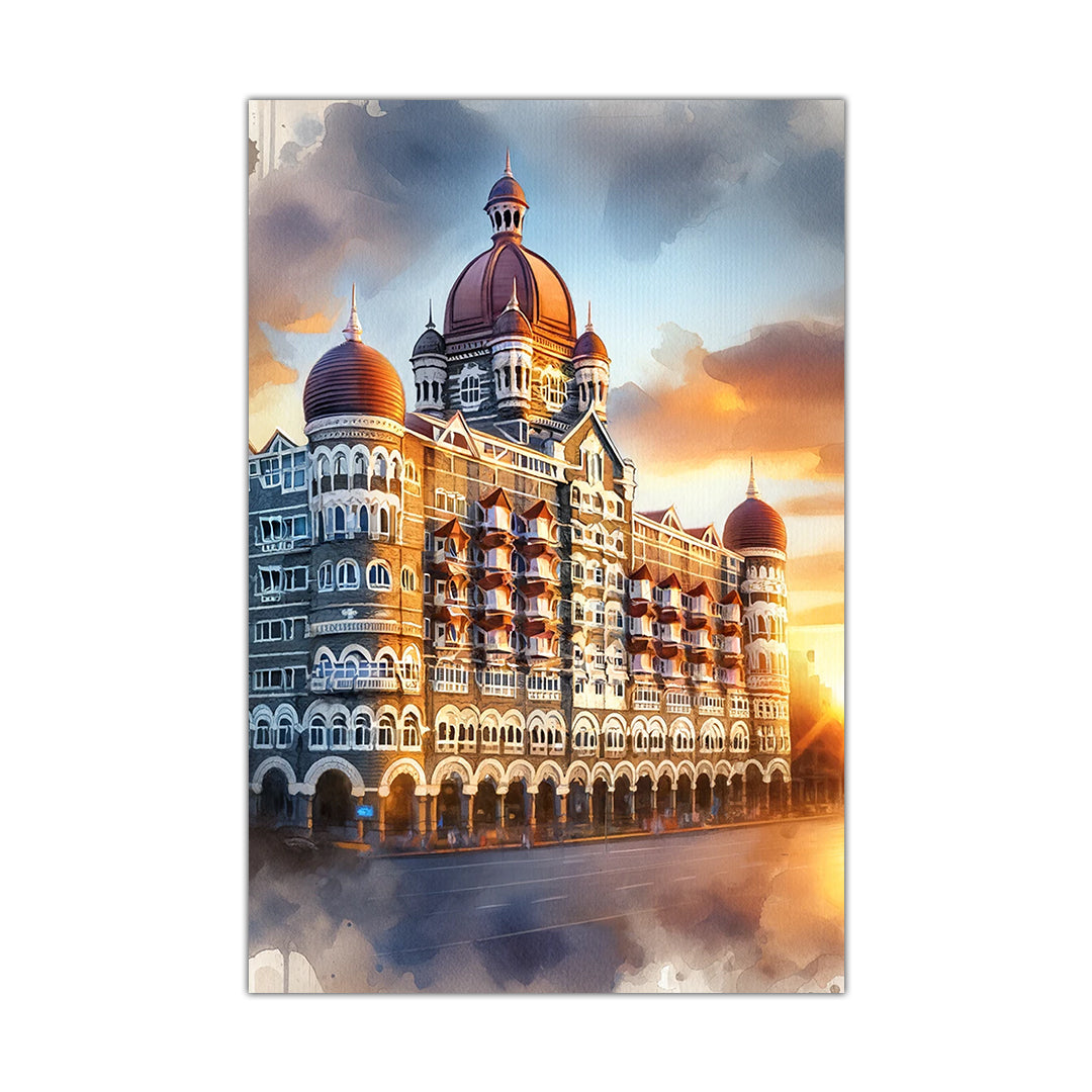 Elegance at Dusk: Taj Hotel