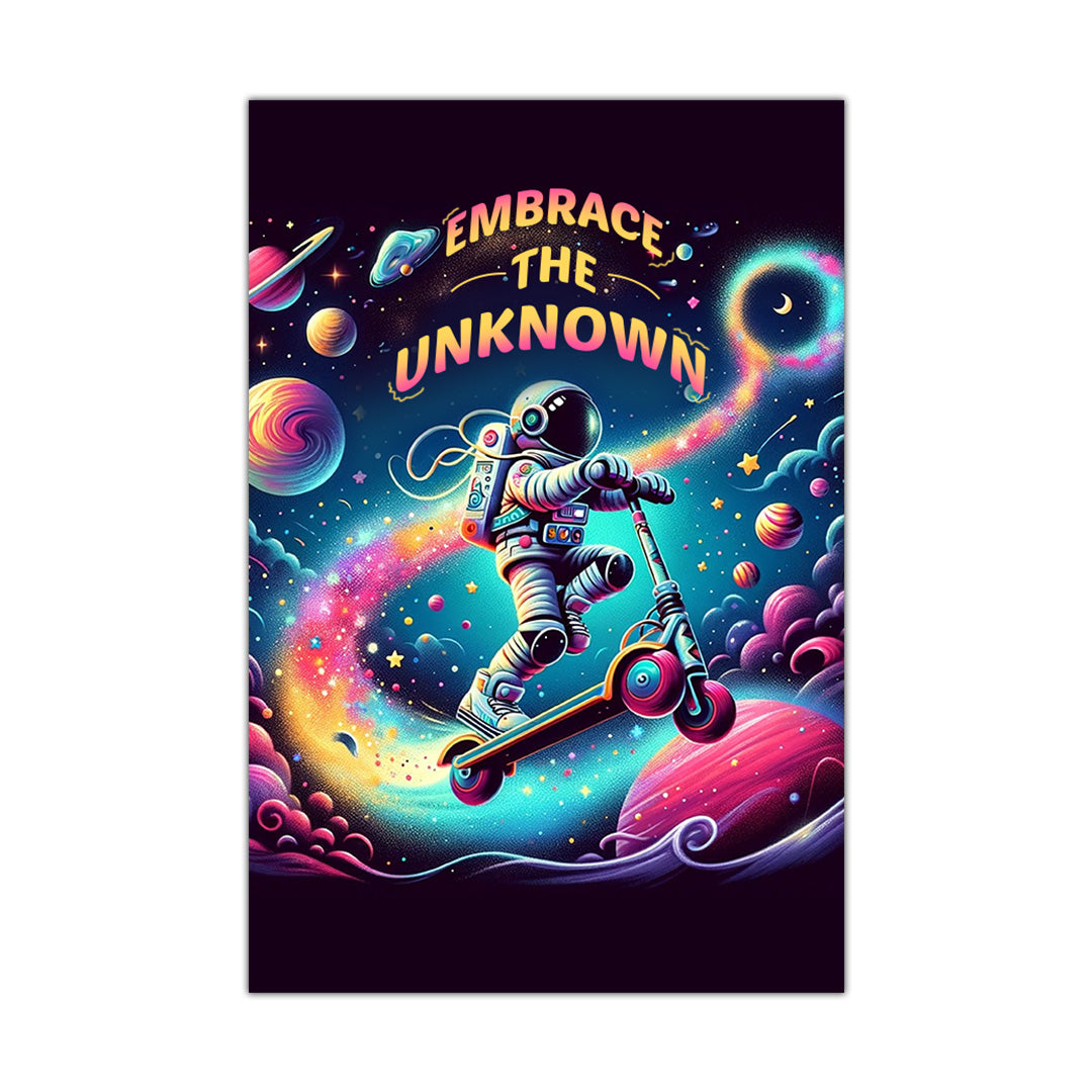 Cosmic Voyager - Embrace the Unknown Canvas Print