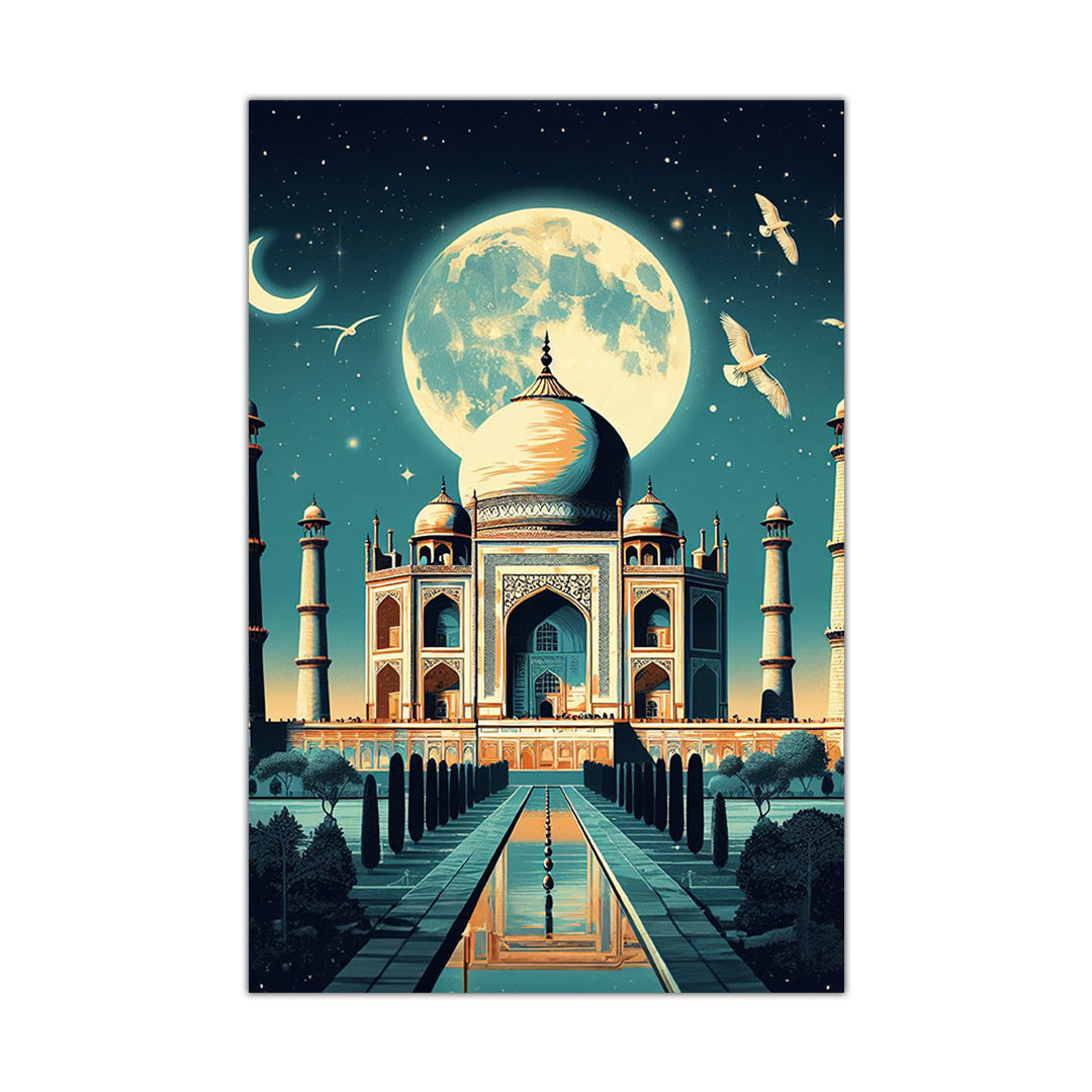 Celestial Serenity at Taj Mahal