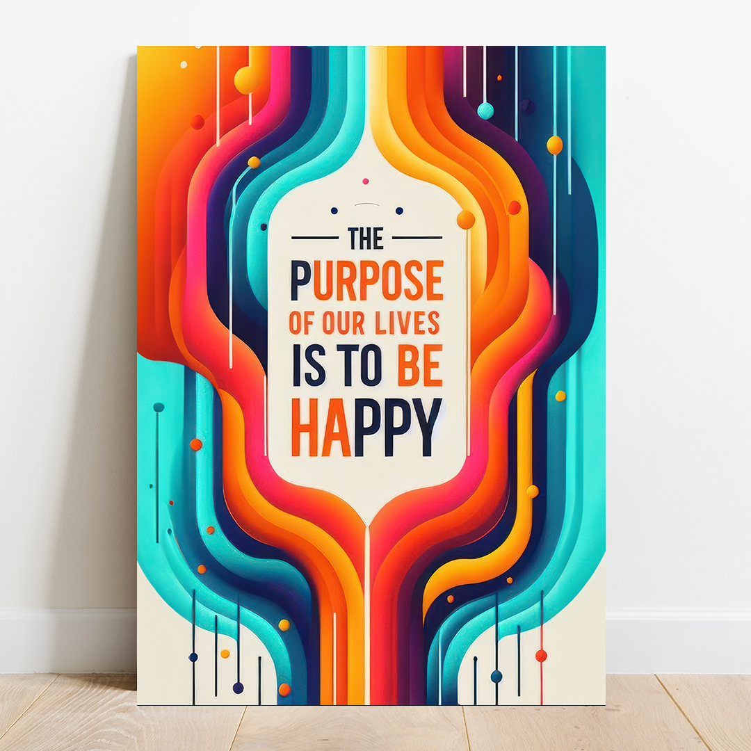 Essence of Joy - Inspirational Canvas Print