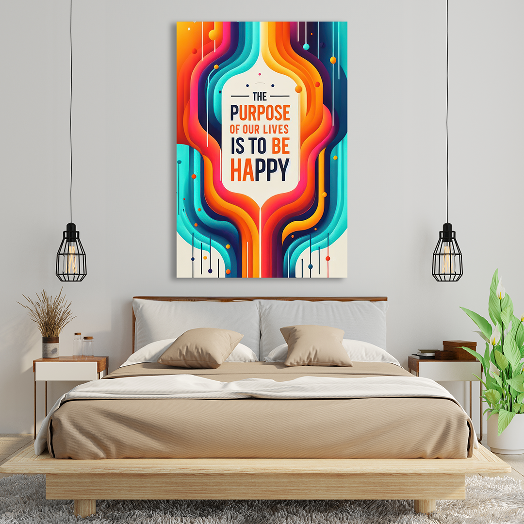 Essence of Joy - Inspirational Canvas Print