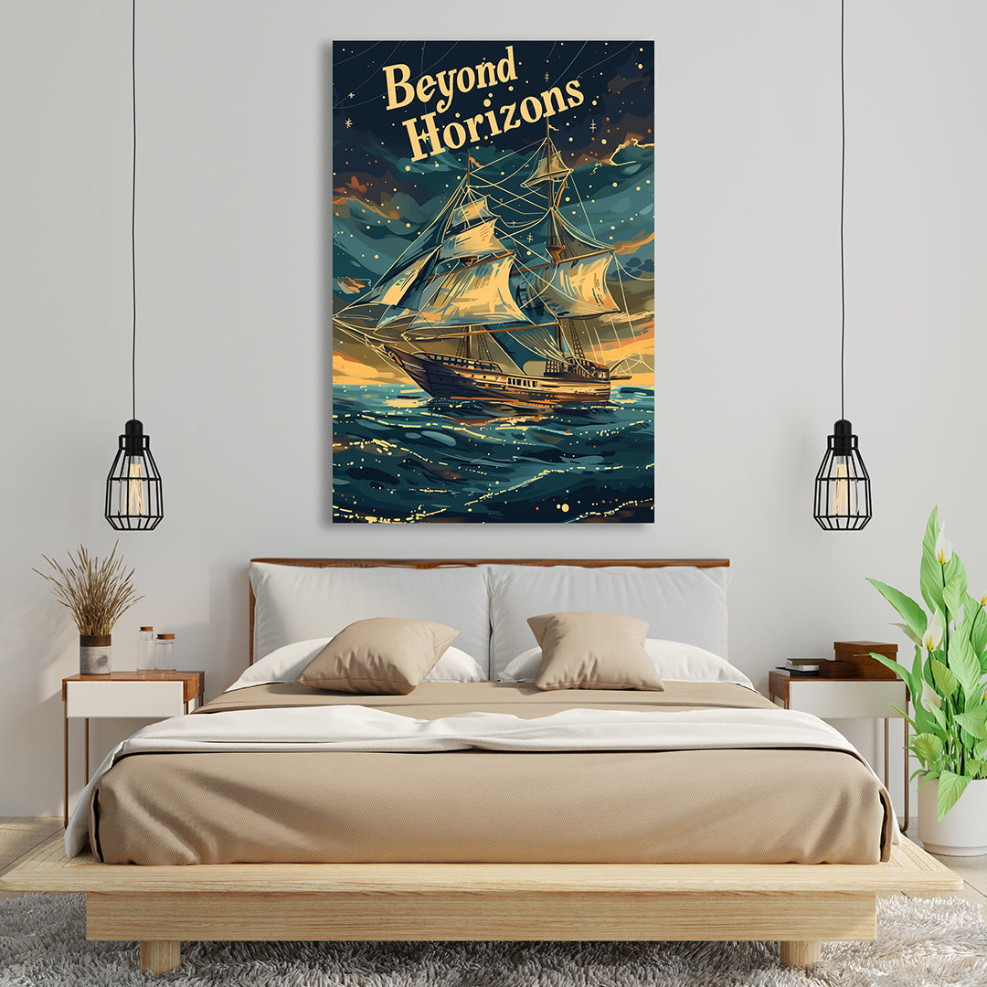 Sail into the Stars: Nautical Dreamscape