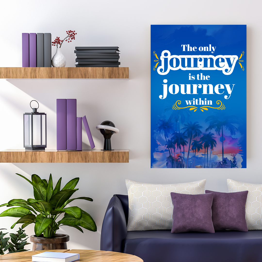 Inner Voyage - Inspirational Canvas Poster