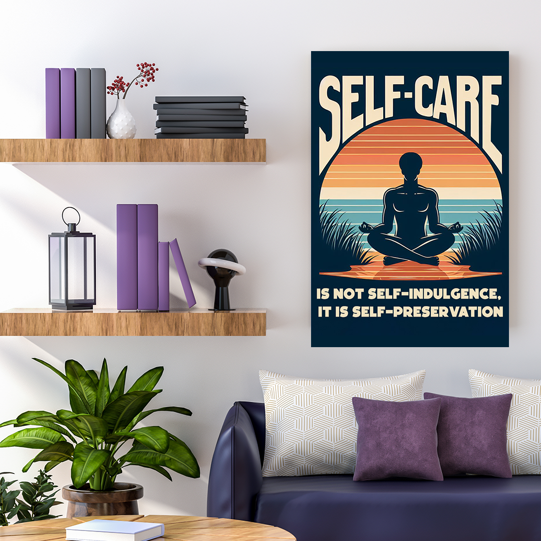 Serenity at Sunrise - Mindfulness Canvas Art