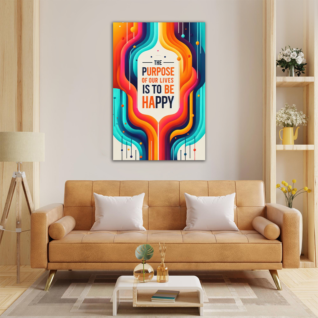 Essence of Joy - Inspirational Canvas Print