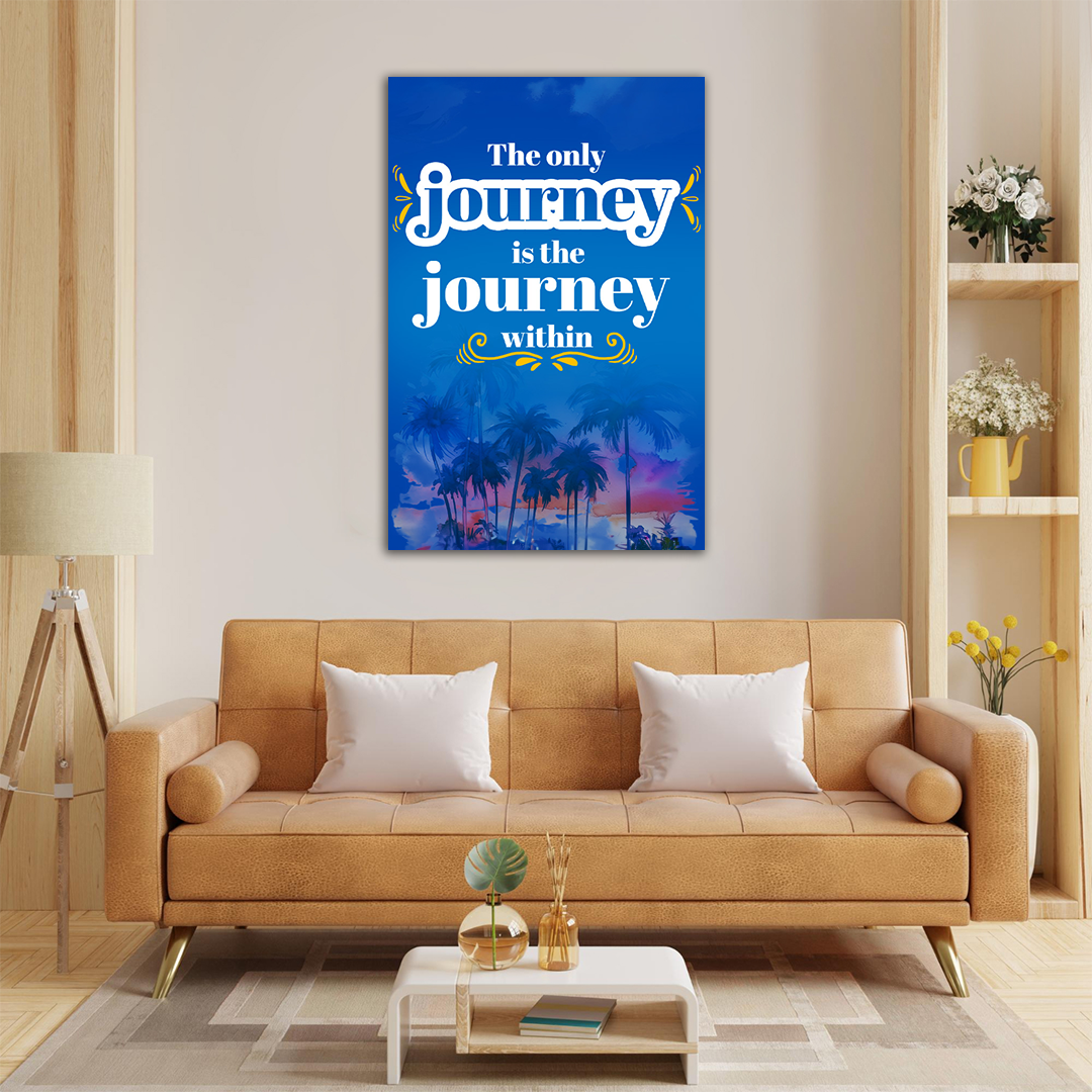 Inner Voyage - Inspirational Canvas Poster