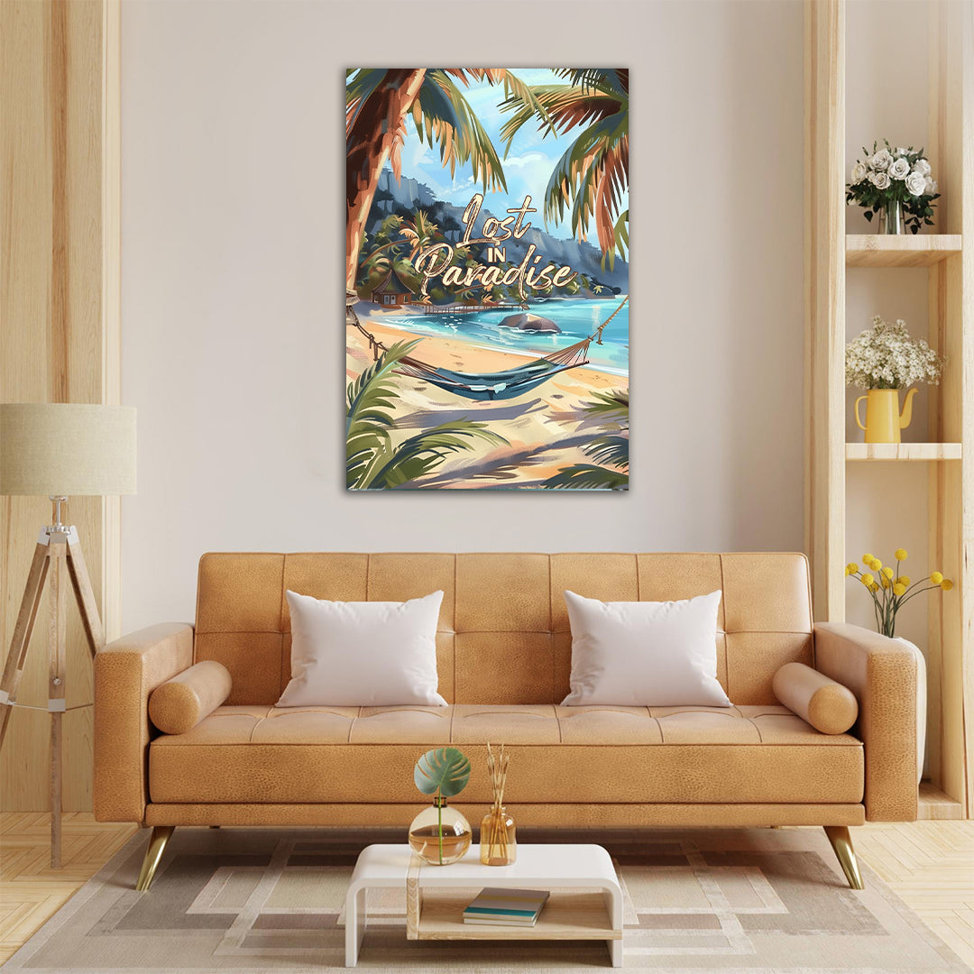 Serene Shores: The Tropical Escape