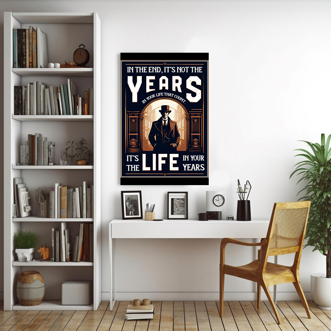 Timeless Wisdom - The Essence of Life Canvas Poster