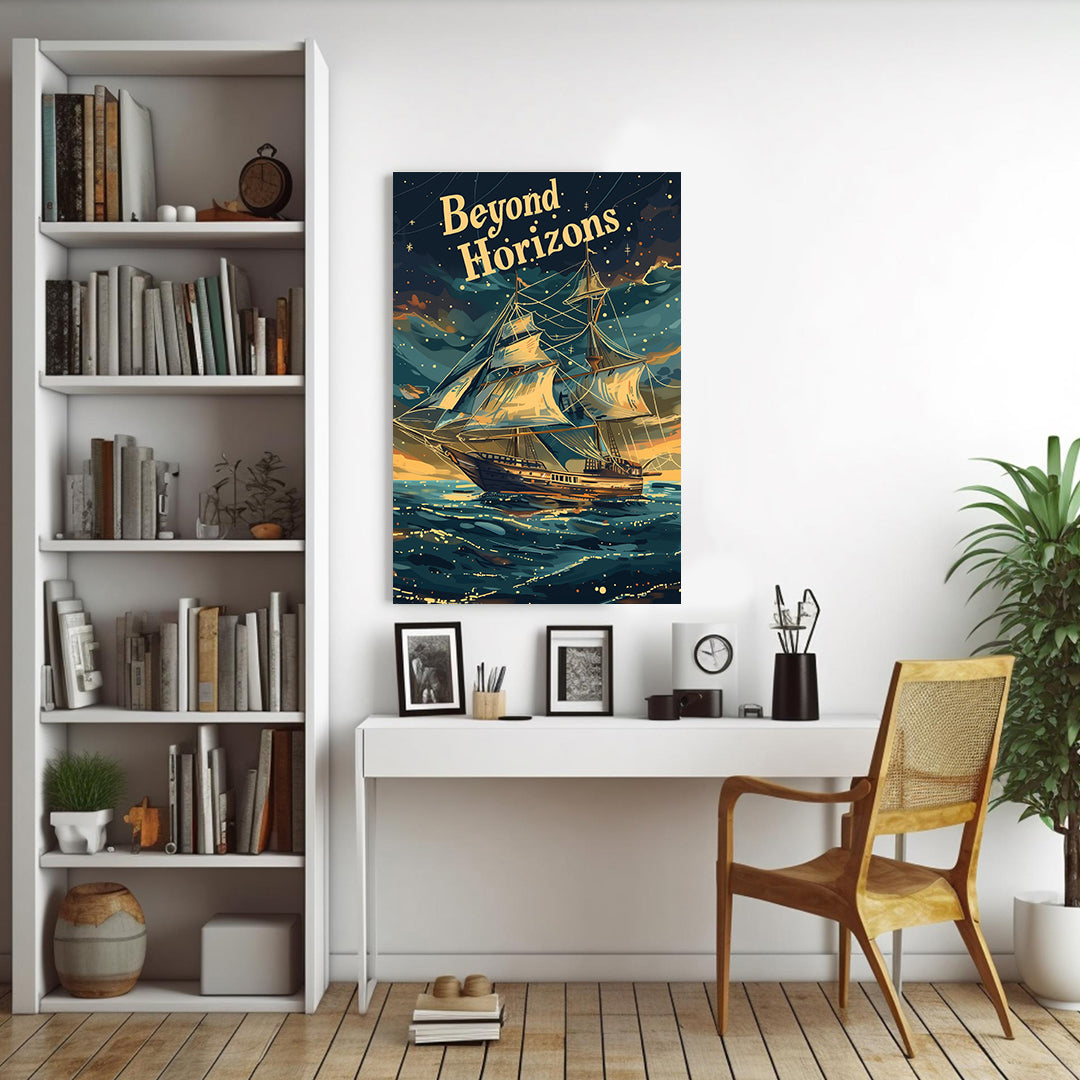 Sail into the Stars: Nautical Dreamscape