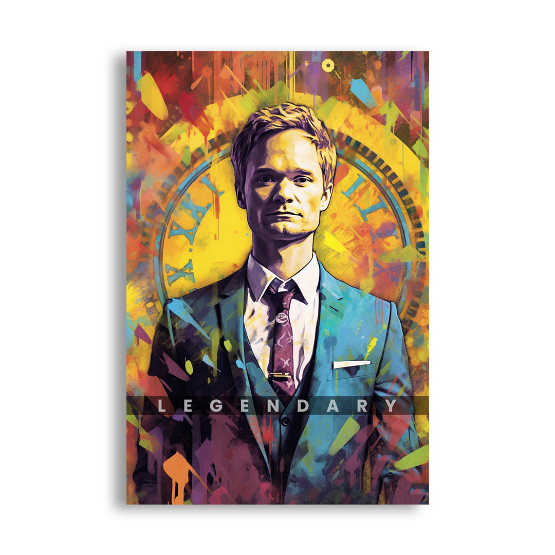 Barney Stinson: Legendary Tribute | How I Met Your Mother | Movies & Shows Canvas Poster