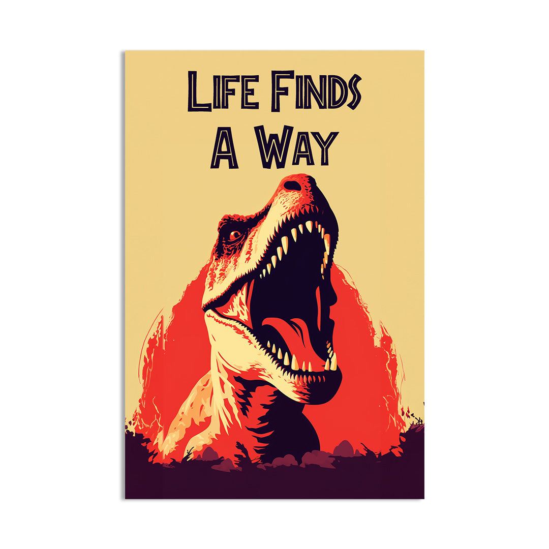 Roaring Legacy: Jurassic Majesty | Jurassic Park | Movies & Shows Canvas Poster