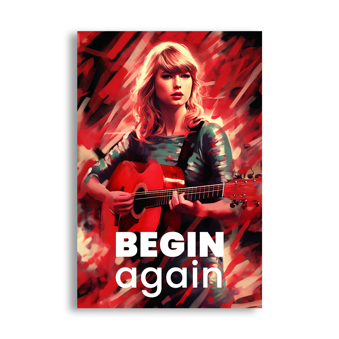 Taylor Swift: Melodic Reverie | Music Canvas Poster