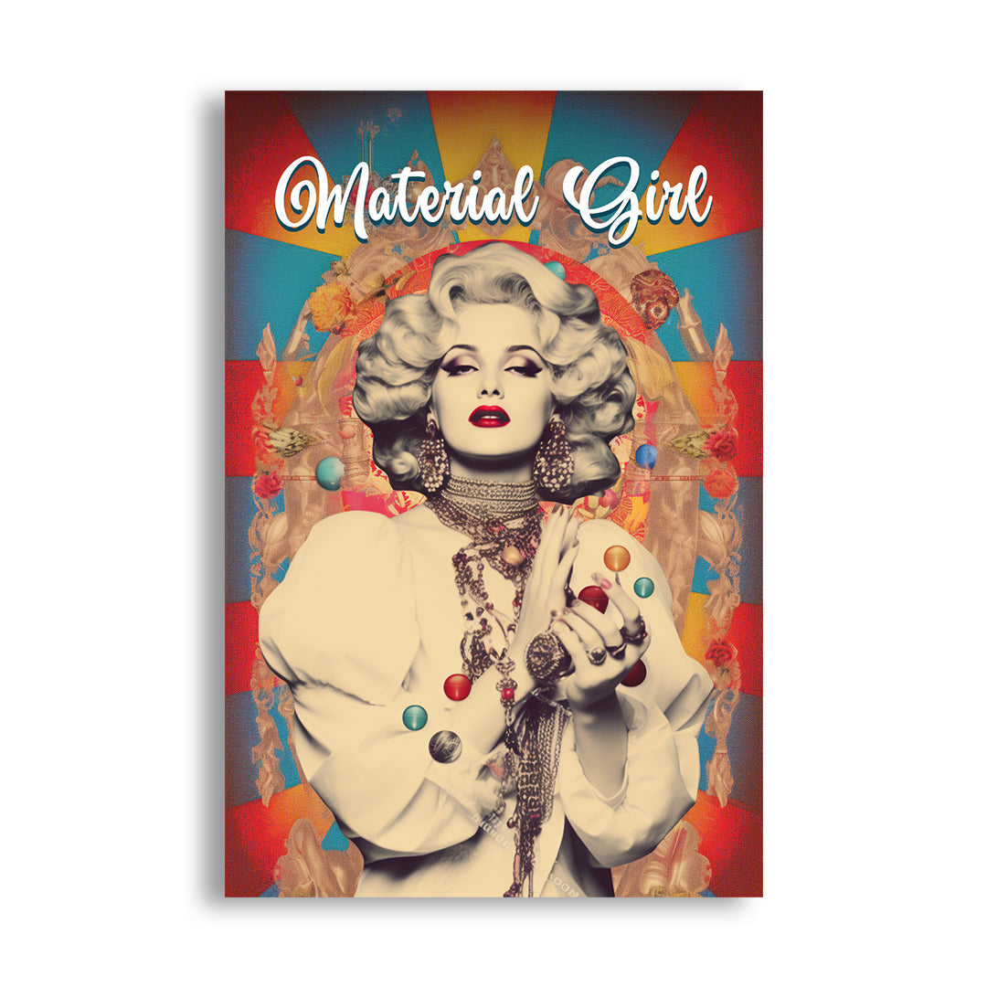 Madonna: The Baroque Pop Goddess | Music Canvas Poster