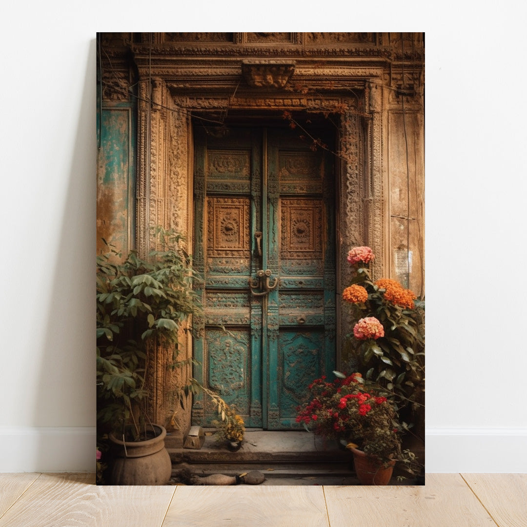 Whispers of History: Portal to the Past | Vintage Canvas Poster