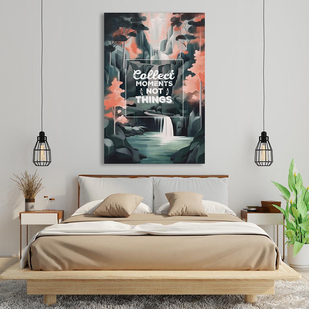 Mystic Falls: Ethereal Harmony | Travel Canvas Poster