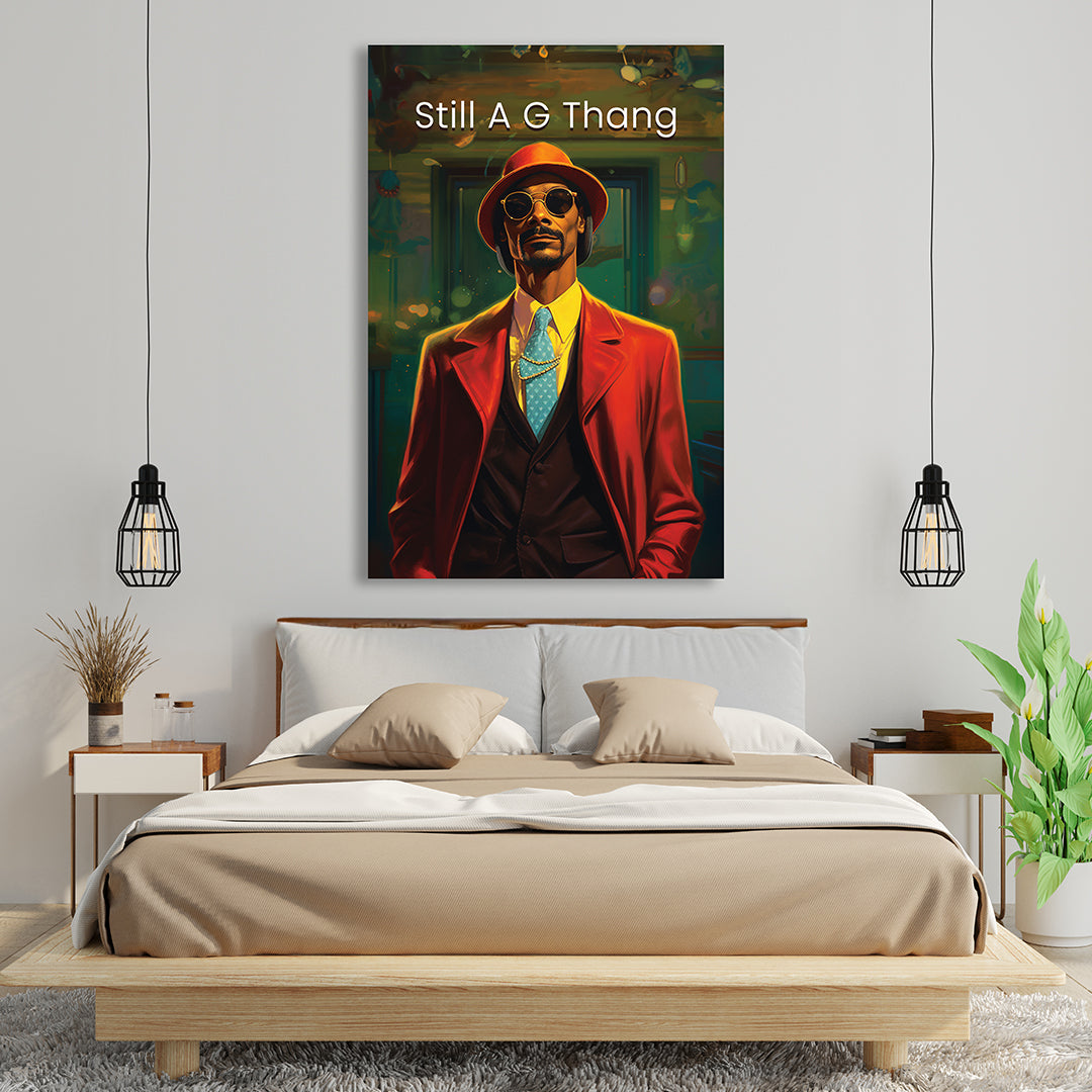 Snoop Dogg: Timeless Elegance | Music Canvas Poster