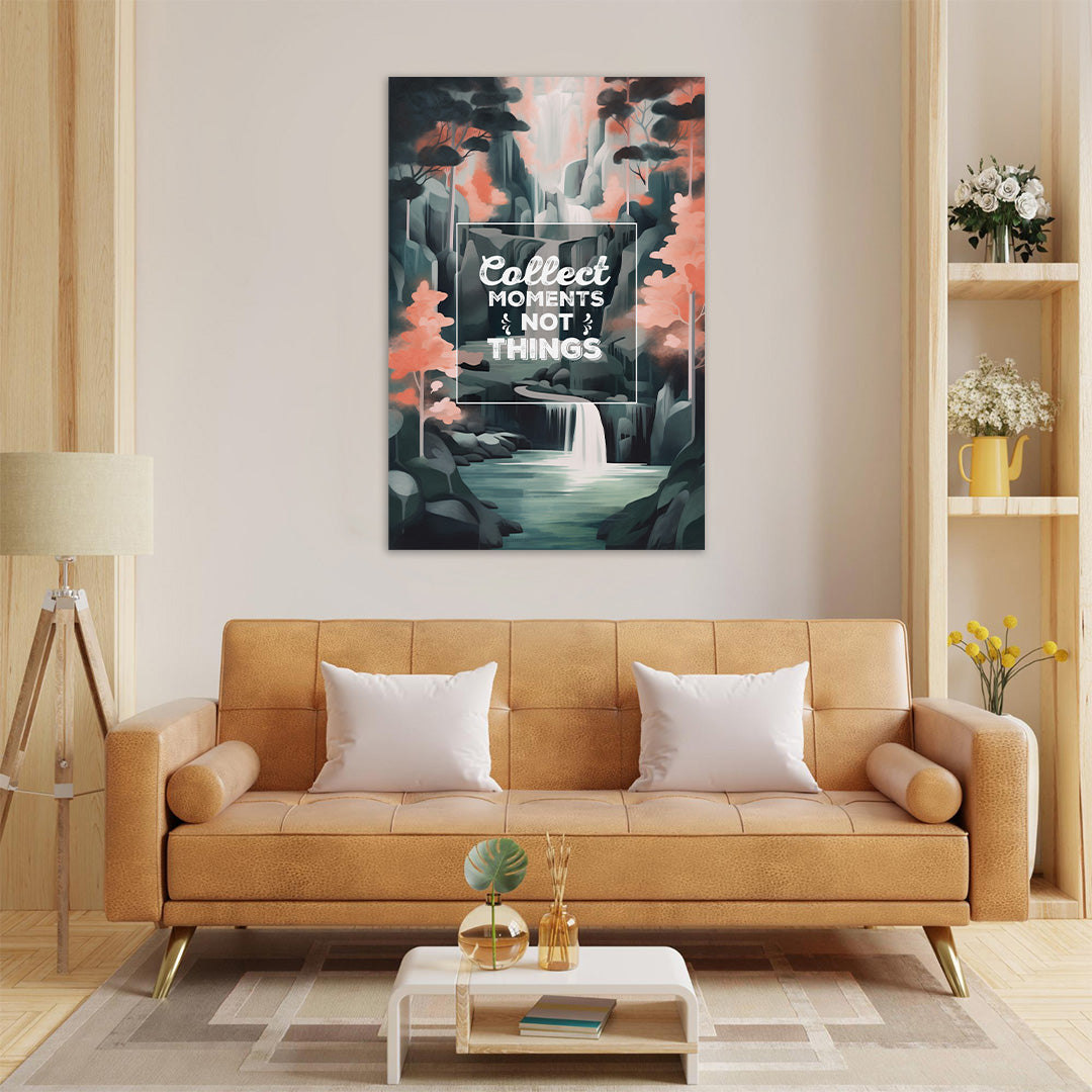 Mystic Falls: Ethereal Harmony | Travel Canvas Poster