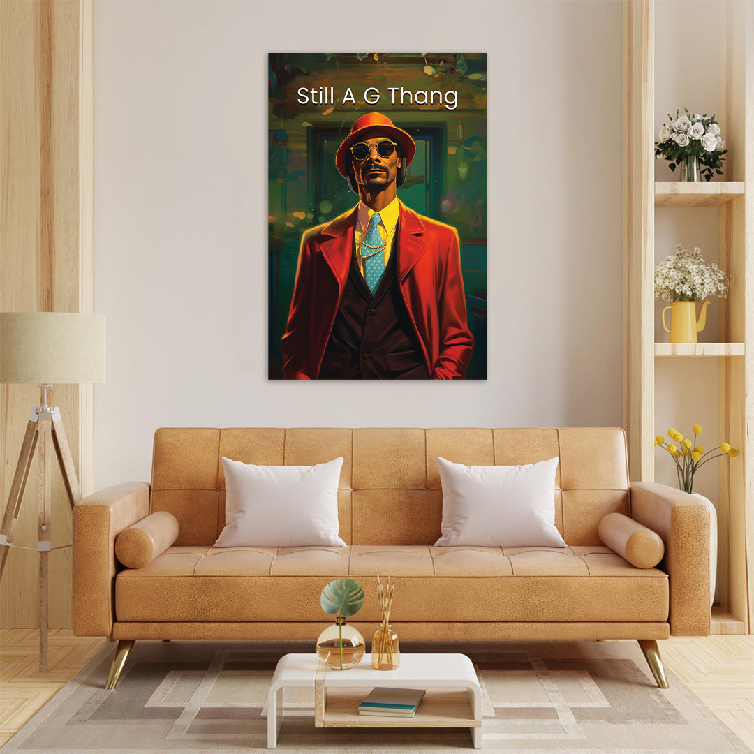 Snoop Dogg: Timeless Elegance | Music Canvas Poster