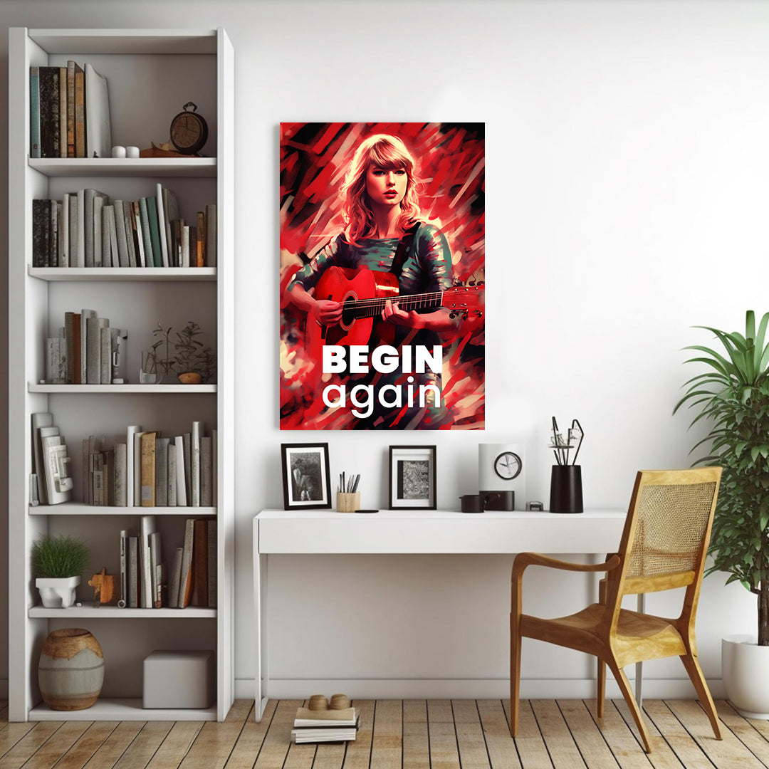 Taylor Swift: Melodic Reverie | Music Canvas Poster