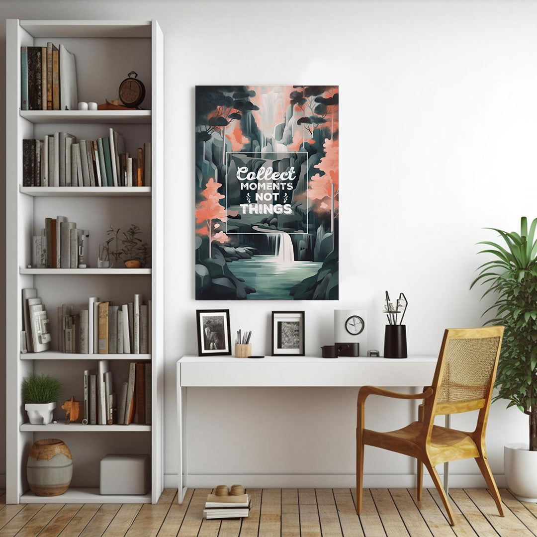 Mystic Falls: Ethereal Harmony | Travel Canvas Poster