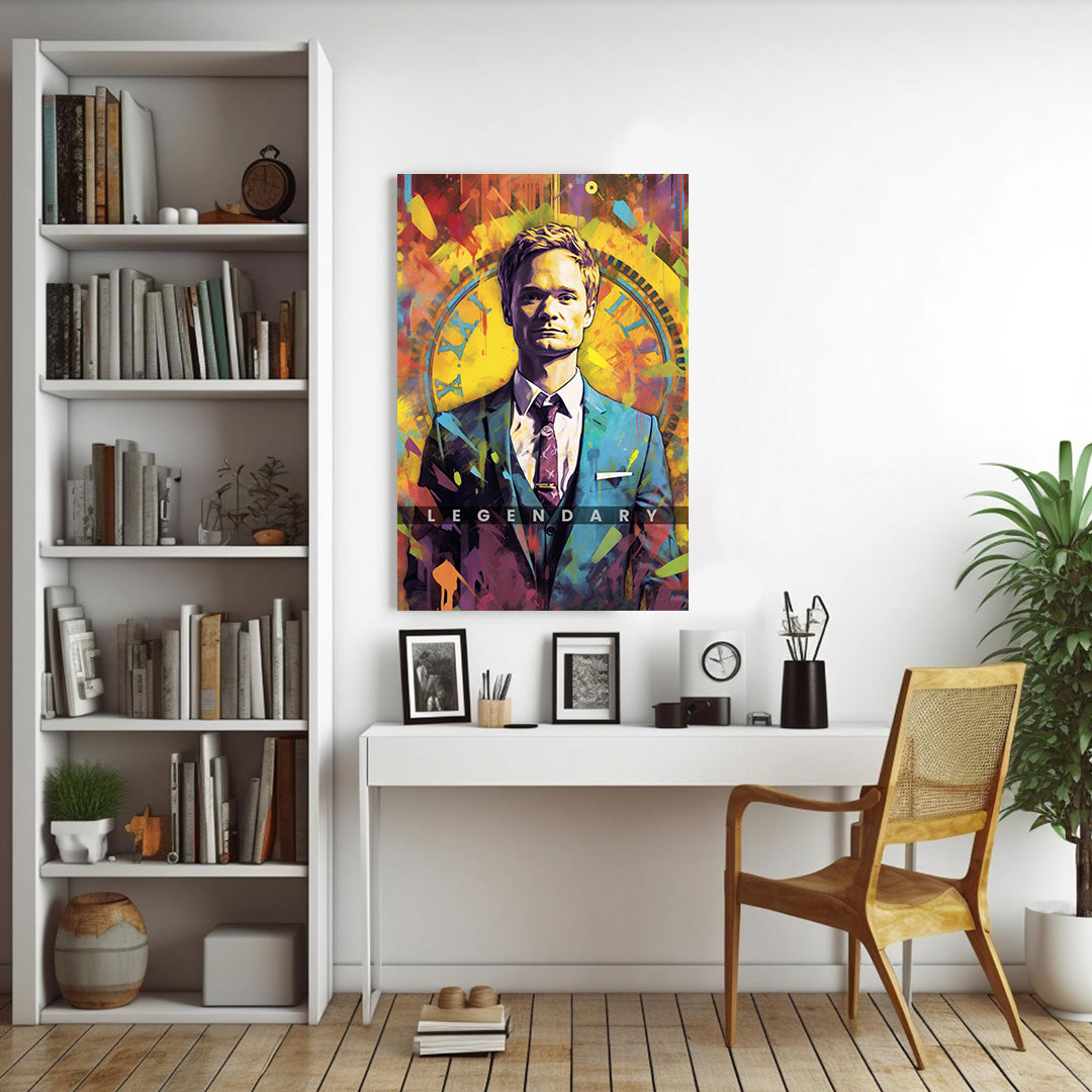 Barney Stinson: Legendary Tribute | How I Met Your Mother | Movies & Shows Canvas Poster